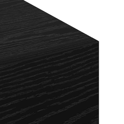 Wandschrank Schwarze Eiche 100 x 36.5 x 35 cm Holzwerkstoff