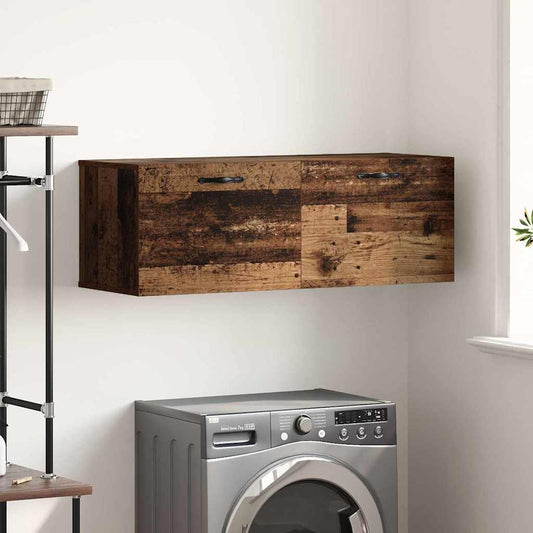 Wandschrank Altholz 100 x 36.5 x 35 cm Holzwerkstoff