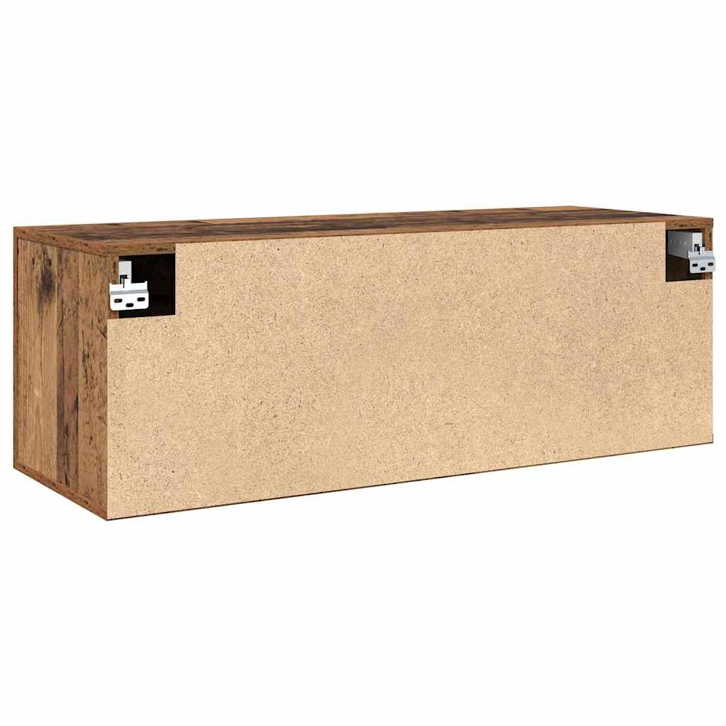 Wandschrank Altholz 100 x 36.5 x 35 cm Holzwerkstoff