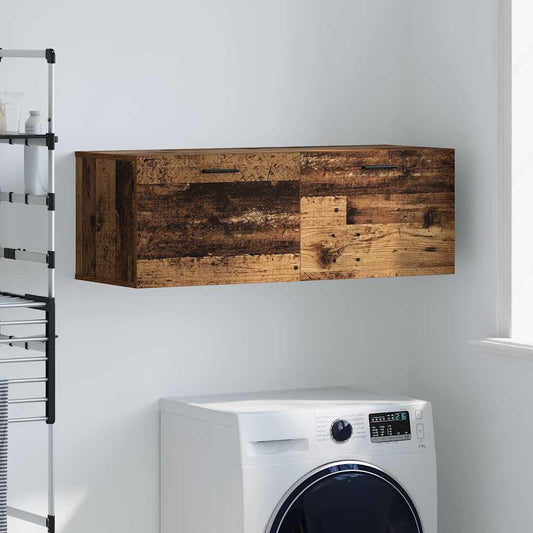 Wandschrank Altholz 100 x 36.5 x 35 cm Holzwerkstoff