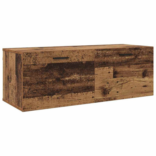 Wandschrank Altholz 100 x 36.5 x 35 cm Holzwerkstoff