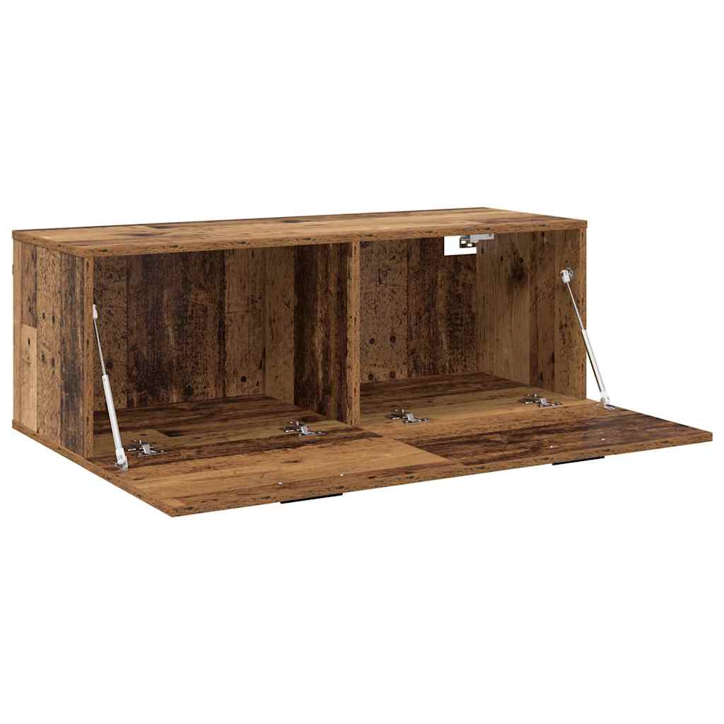 Wandschrank Altholz 100 x 36.5 x 35 cm Holzwerkstoff