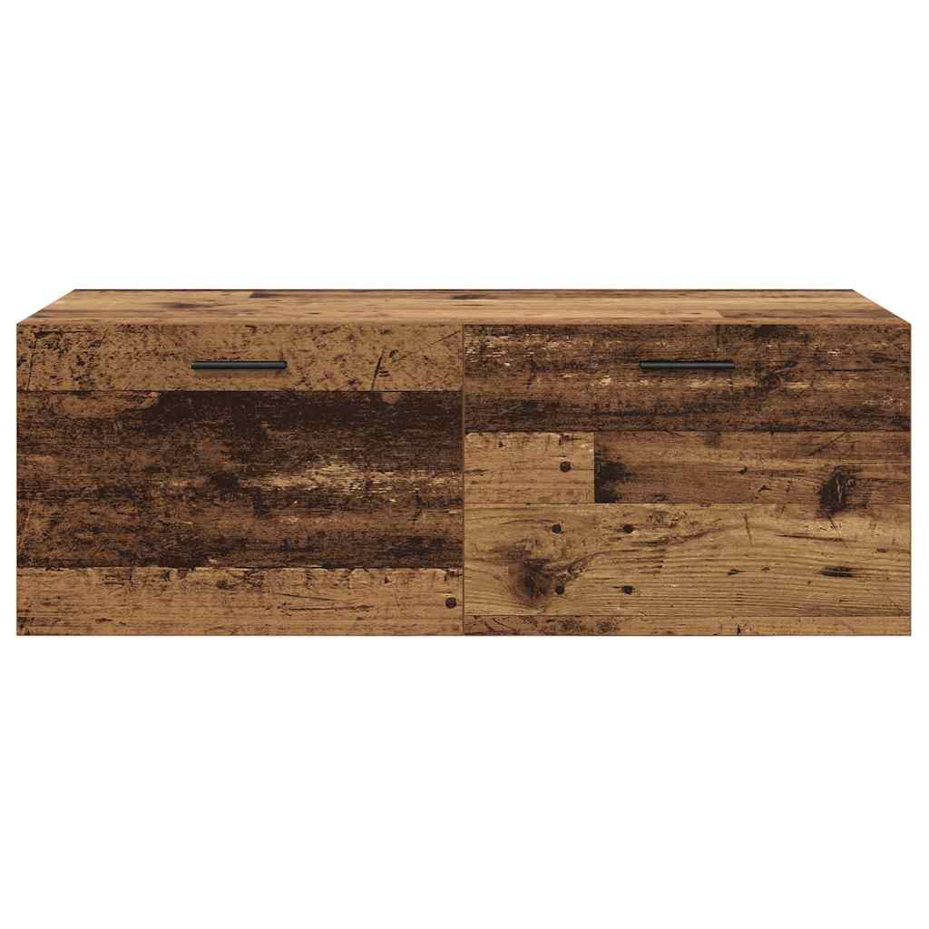 Wandschrank Altholz 100 x 36.5 x 35 cm Holzwerkstoff