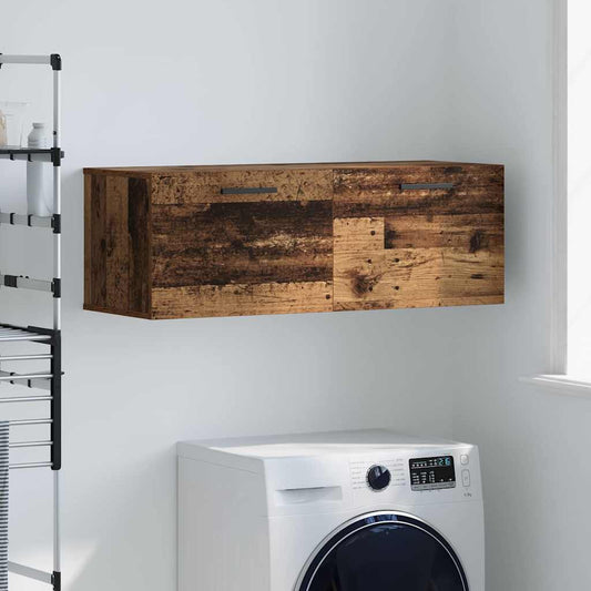 Wandschrank Altholz 100 x 36.5 x 35 cm Holzwerkstoff