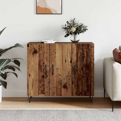Sideboard Altholz 90 x 34 x 80 cm Holzwerkstoff