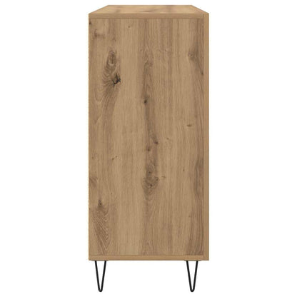 Sideboard Eiche handwerklich 90 x 34 x 80 cm Holzwerkstoff
