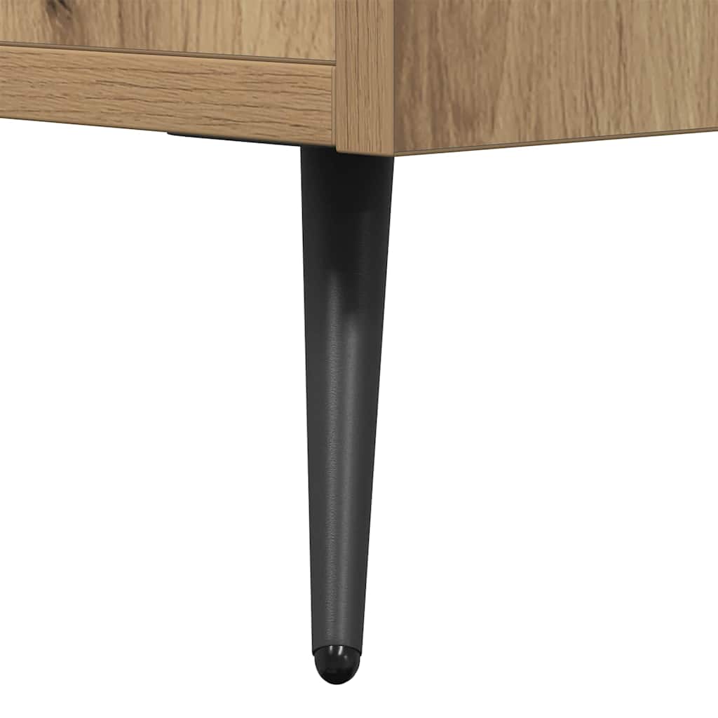 TV-Schränk Eiche handwerklich 150 x 30 x 50 cm Holzwerkstoff