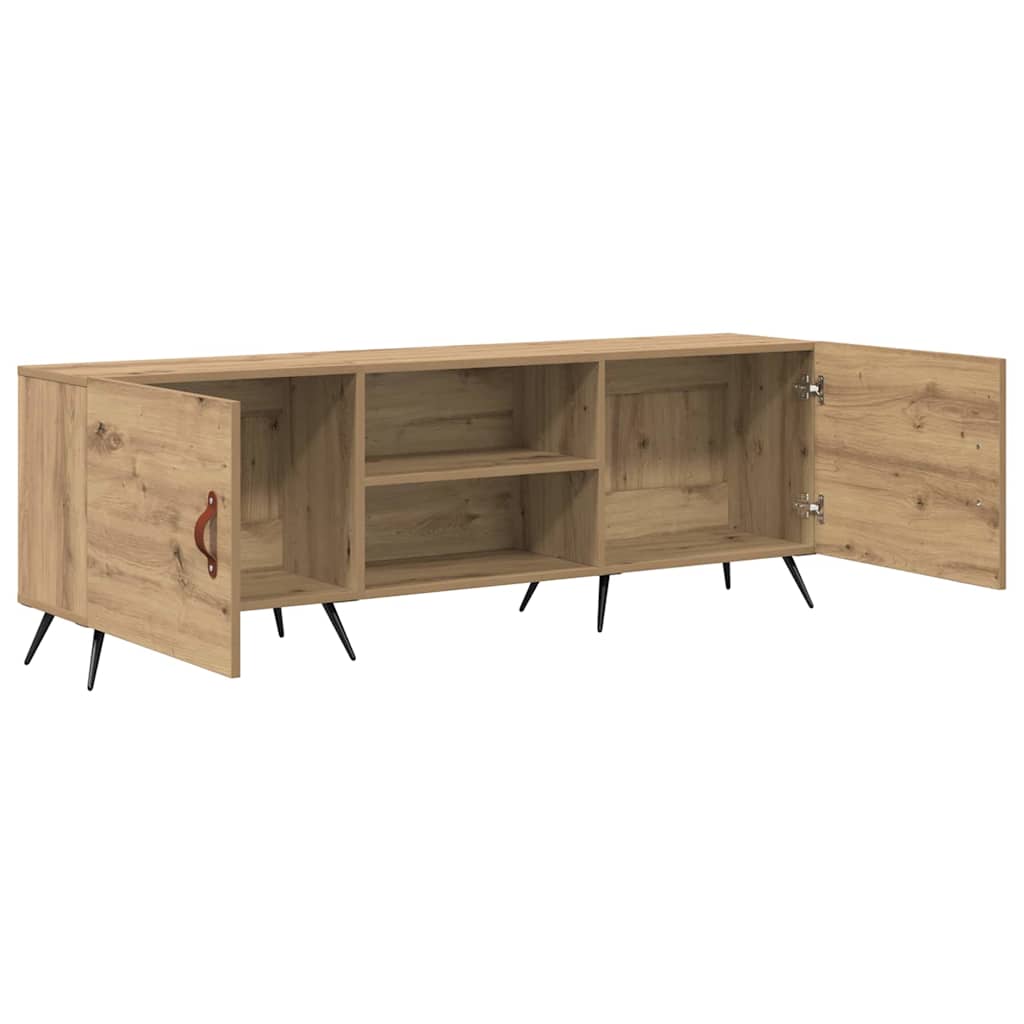 TV-Schränk Eiche handwerklich 150 x 30 x 50 cm Holzwerkstoff