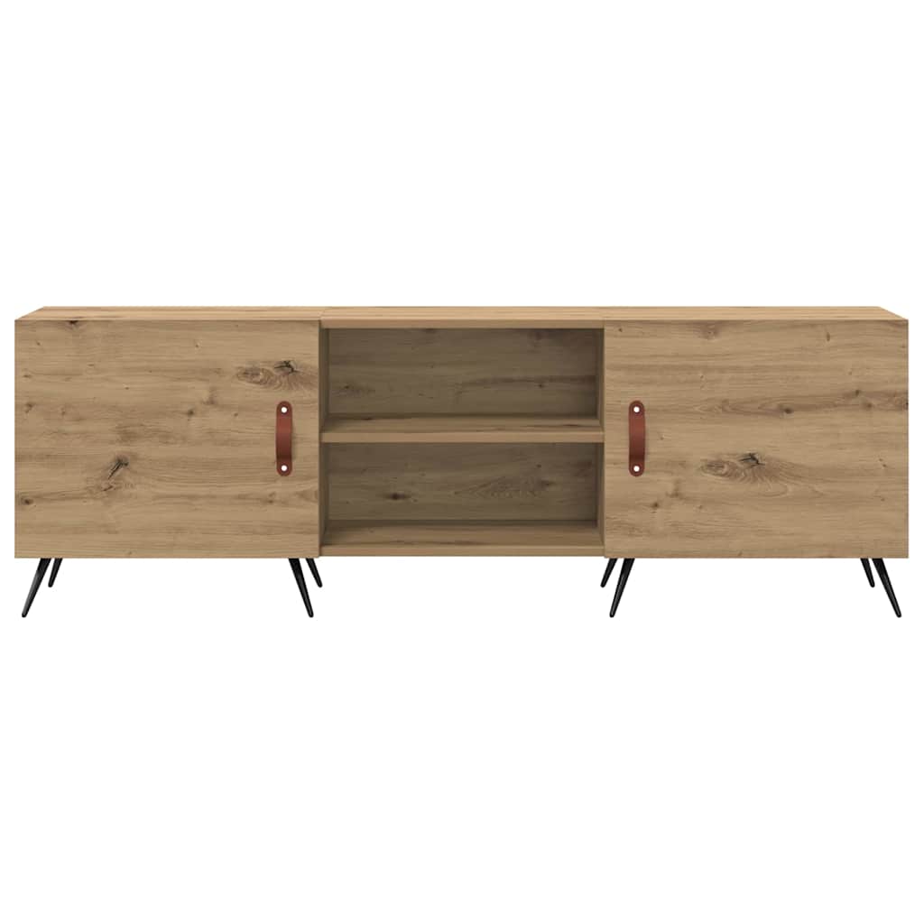 TV-Schränk Eiche handwerklich 150 x 30 x 50 cm Holzwerkstoff