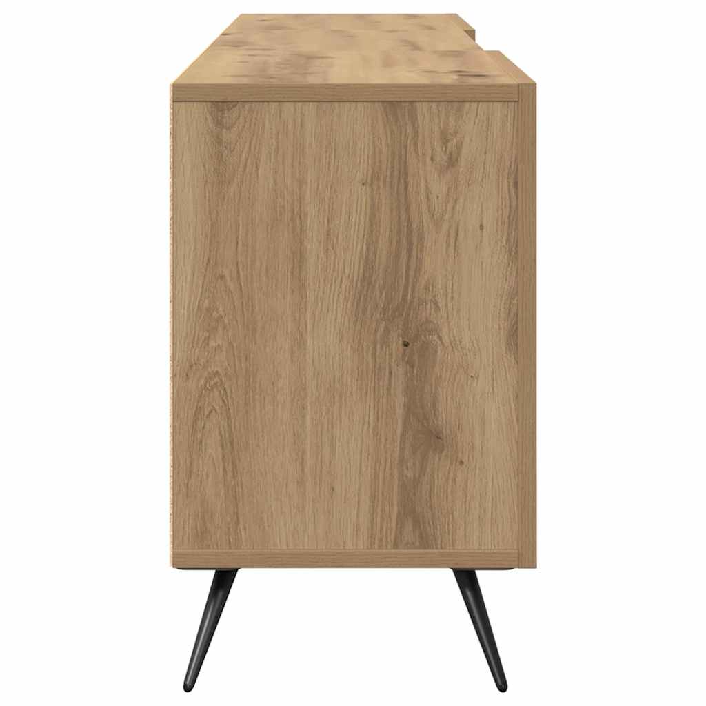 TV-Schränk Eiche handwerklich 150 x 30 x 50 cm Holzwerkstoff