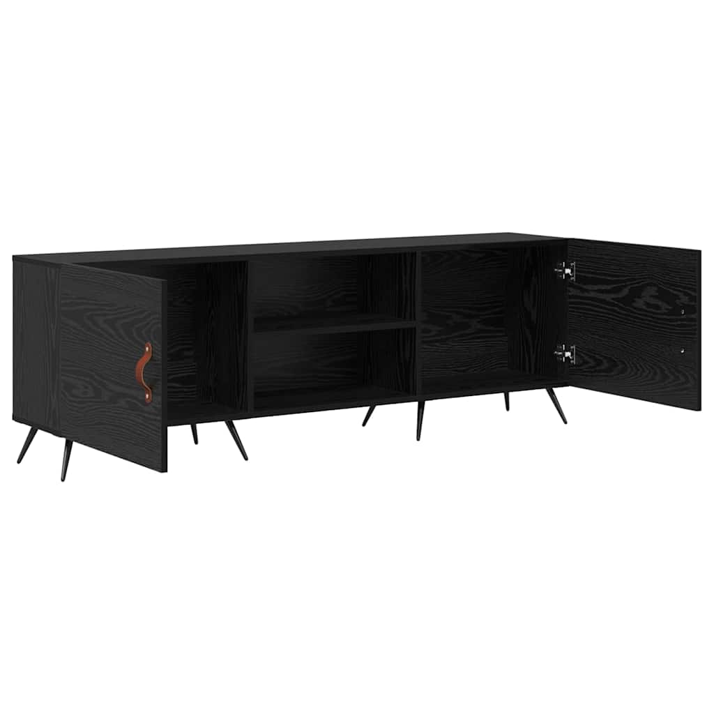 TV-Schränk Schwarze Eiche 150 x 30 x 50 cm Holzwerkstoff