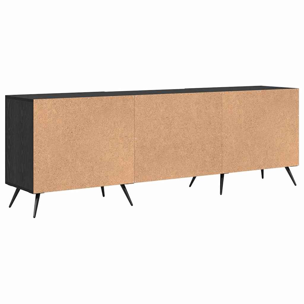 TV-Schränk Schwarze Eiche 150 x 30 x 50 cm Holzwerkstoff