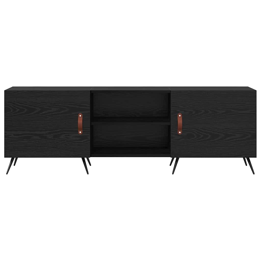 TV-Schränk Schwarze Eiche 150 x 30 x 50 cm Holzwerkstoff