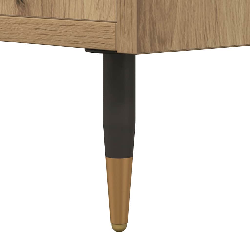 TV-Schränk Eiche handwerklich 150 x 30 x 50 cm Holzwerkstoff