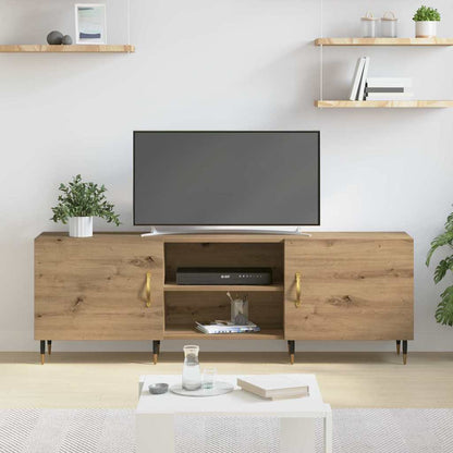 TV-Schränk Eiche handwerklich 150 x 30 x 50 cm Holzwerkstoff