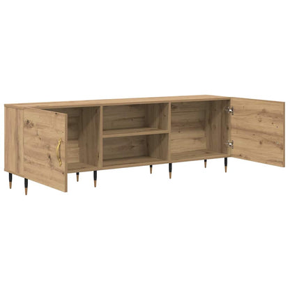 TV-Schränk Eiche handwerklich 150 x 30 x 50 cm Holzwerkstoff