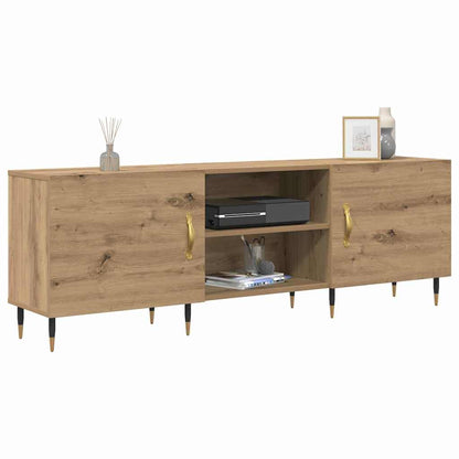 TV-Schränk Eiche handwerklich 150 x 30 x 50 cm Holzwerkstoff