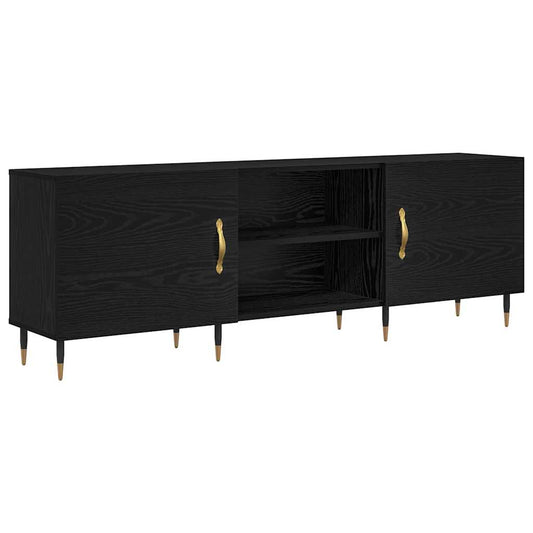 TV-Schränk Schwarze Eiche 150 x 30 x 50 cm Holzwerkstoff