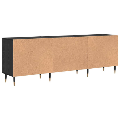 TV-Schränk Schwarze Eiche 150 x 30 x 50 cm Holzwerkstoff
