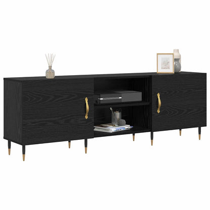 TV-Schränk Schwarze Eiche 150 x 30 x 50 cm Holzwerkstoff