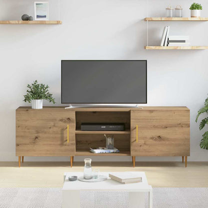 TV-Schränk Eiche handwerklich 150 x 30 x 50 cm Holzwerkstoff