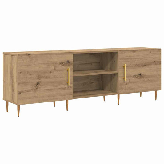 TV-Schränk Eiche handwerklich 150 x 30 x 50 cm Holzwerkstoff