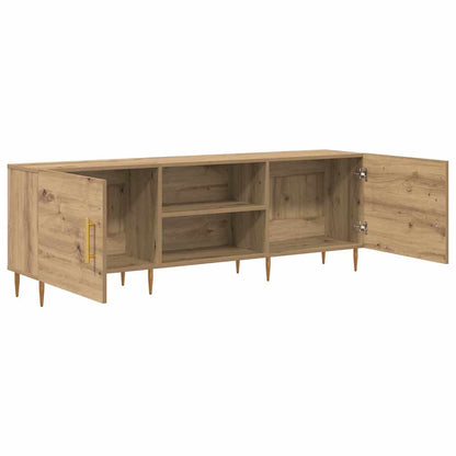 TV-Schränk Eiche handwerklich 150 x 30 x 50 cm Holzwerkstoff