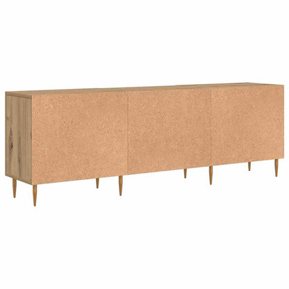 TV-Schränk Eiche handwerklich 150 x 30 x 50 cm Holzwerkstoff