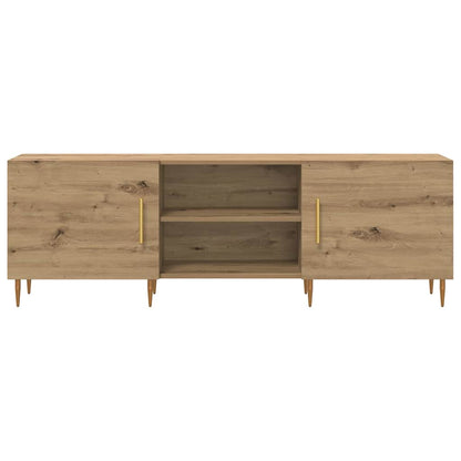 TV-Schränk Eiche handwerklich 150 x 30 x 50 cm Holzwerkstoff