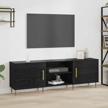 TV-Schränk Schwarze Eiche 150 x 30 x 50 cm Holzwerkstoff