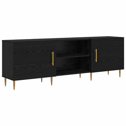 TV-Schränk Schwarze Eiche 150 x 30 x 50 cm Holzwerkstoff
