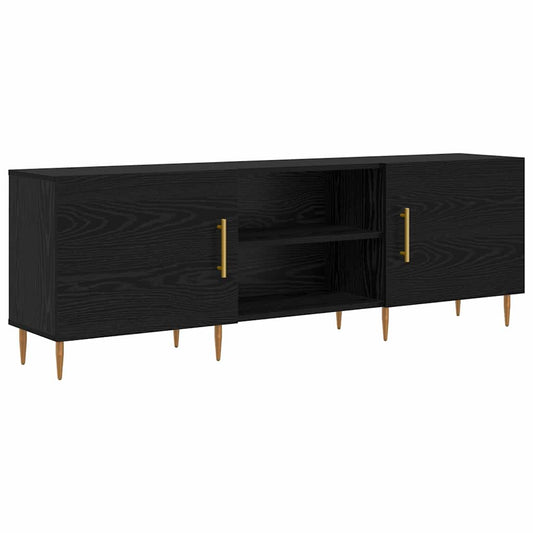 TV-Schränk Schwarze Eiche 150 x 30 x 50 cm Holzwerkstoff