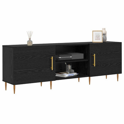 TV-Schränk Schwarze Eiche 150 x 30 x 50 cm Holzwerkstoff