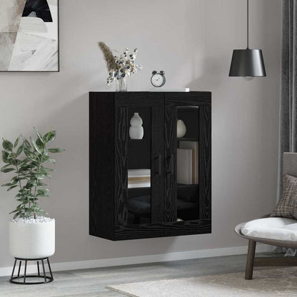 Sideboard Schwarz 69.5 x 34 x 90 cm Holzwerkstoff