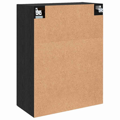 Wandschrank Schwarze Eiche 69.5 x 34 x 90 cm Holzwerkstoff