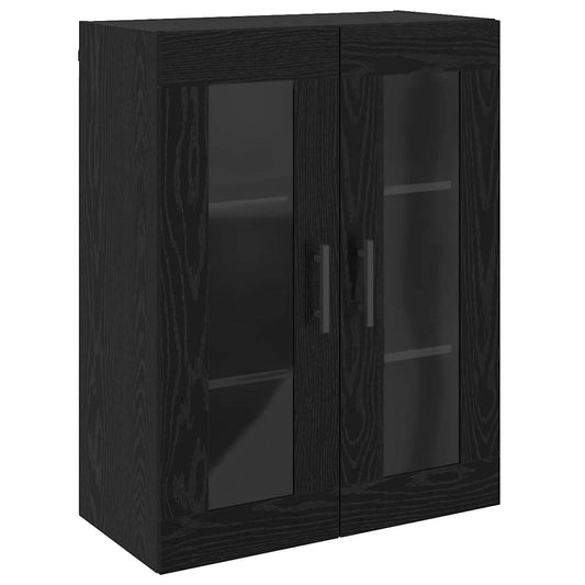 Wandschrank Schwarze Eiche 69.5 x 34 x 90 cm Holzwerkstoff