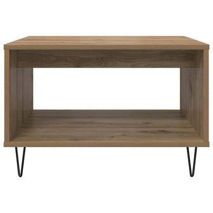 Couchtisch Eiche handwerklich 60 x 50 x 40 cm Holzwerkstoff