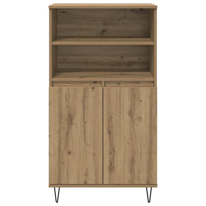 Hochboard Braun 60 x 36 x 110 cm Holzwerkstoff
