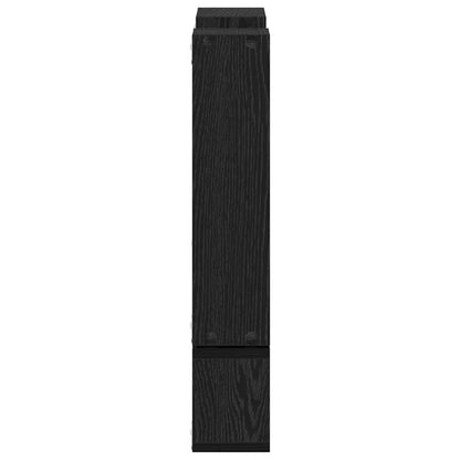 Wandwürfel Schwarze Eiche 96 x 12 x 64 cm Holzwerkstoff