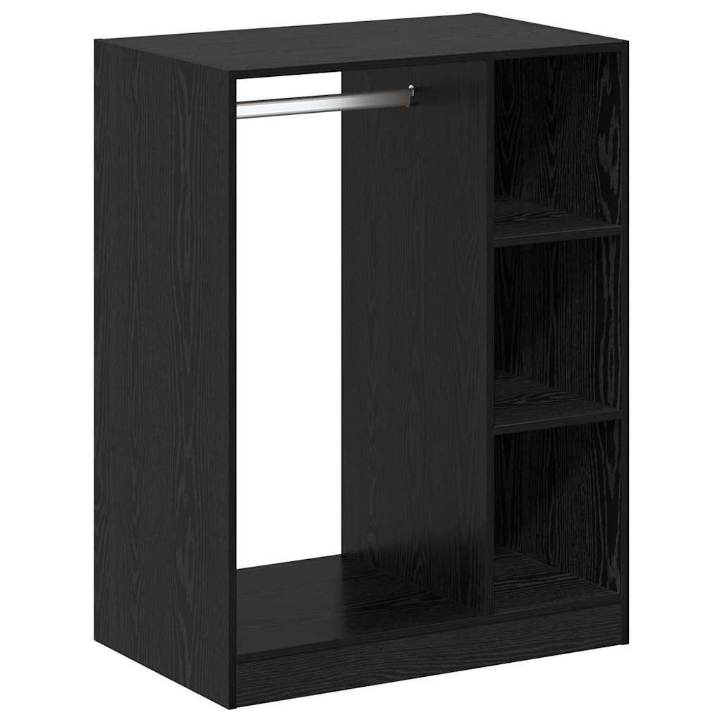 Kleiderschrank Schwarze Eiche 77 x 48 x 102 cm Holzwerkstoff