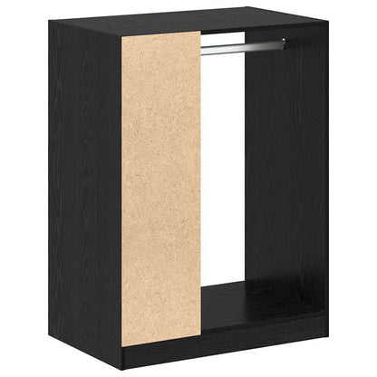 Kleiderschrank Schwarze Eiche 77 x 48 x 102 cm Holzwerkstoff