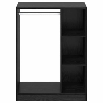 Kleiderschrank Schwarze Eiche 77 x 48 x 102 cm Holzwerkstoff