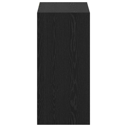 Kleiderschrank Schwarze Eiche 77 x 48 x 102 cm Holzwerkstoff