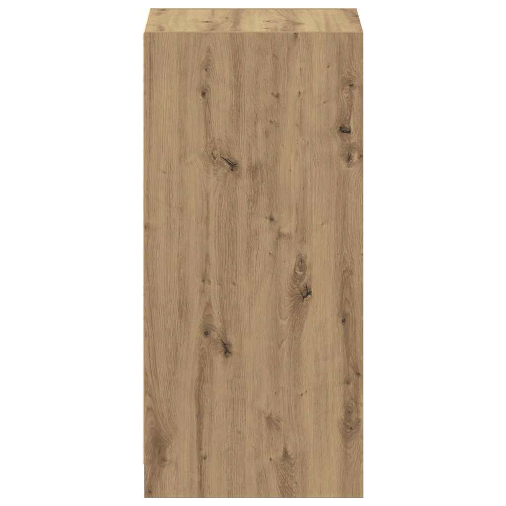 Kleiderschrank mit Regal Eiche handwerklich 41 x 48 x 102 cm