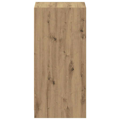 Kleiderschrank mit Regal Eiche handwerklich 41 x 48 x 102 cm