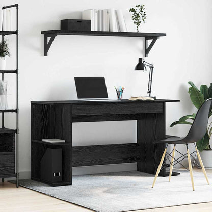 Schreibtisch Schwarze Eiche 140 x 50 x 75 cm Holzwerkstoff