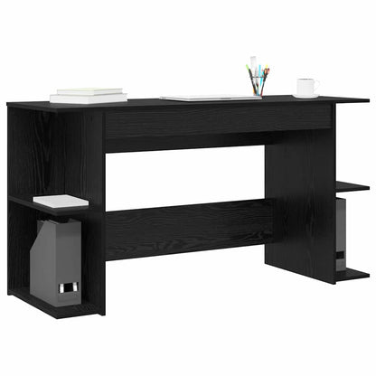 Schreibtisch Schwarze Eiche 140 x 50 x 75 cm Holzwerkstoff
