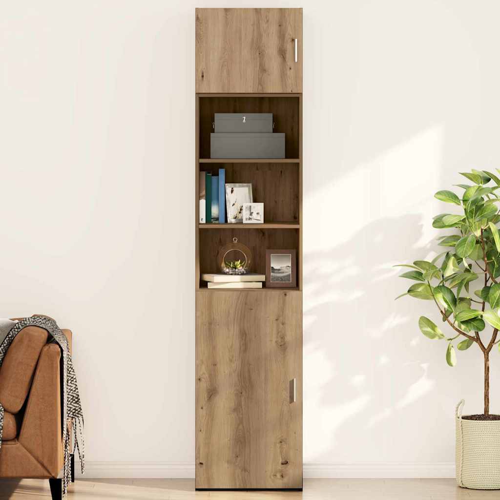 Wandschrank Eiche handwerklich 50 x 42,5 x 40 cm Holzwerkstoff