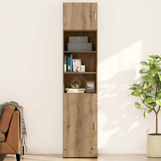 Wandschrank Eiche handwerklich 50 x 42,5 x 40 cm Holzwerkstoff