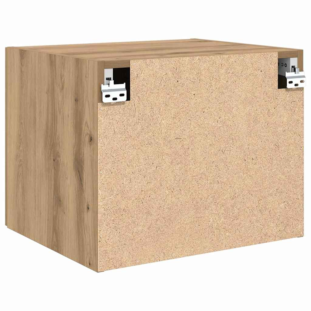 Wandschrank Eiche handwerklich 50 x 42,5 x 40 cm Holzwerkstoff